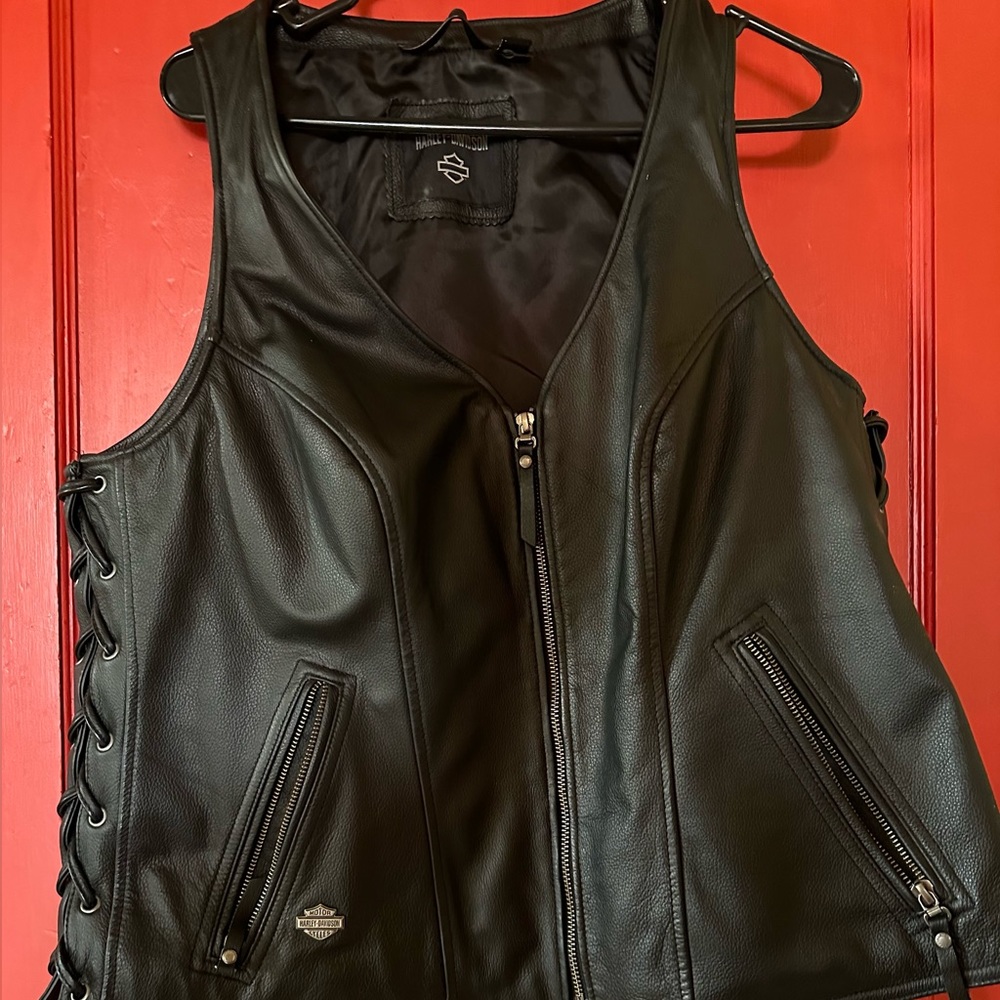 Harley Davidson Leather Vest
